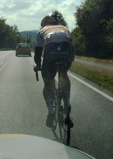 André Greipel arbeitet sich wieder nach vorne an das Hauptfeld heran