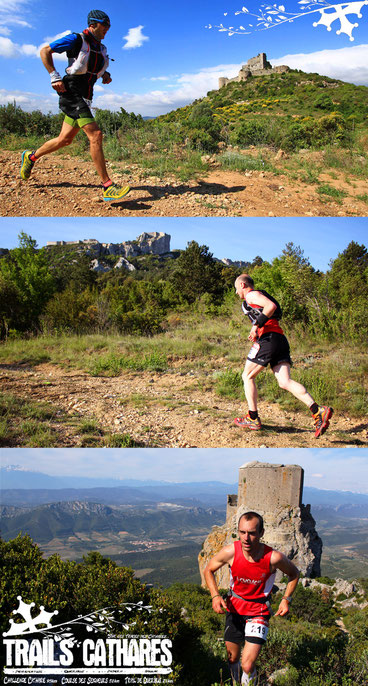 Trails Cathares Hautes Corbières - Châteaux d'Aguilar, Peyrepertuse et Quéribus