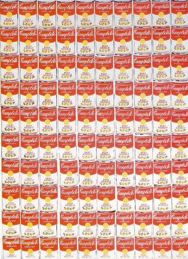 100 Cans, 1962 ©︎ Andy Warhol