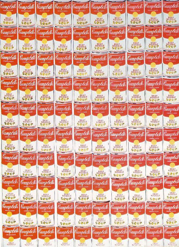 100 Cans, 1962 ©︎ Andy Warhol