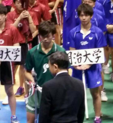 殊勲賞の田添　健汰