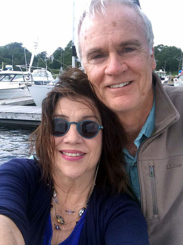February 2016 : Jane with her then fiancee, now husband - Bob Mossman at Nova Scotia, Canada