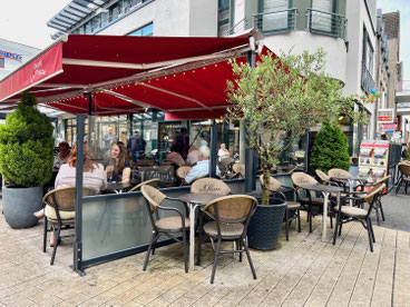Windschutzanlage Gastronomie