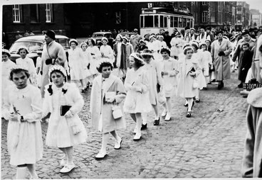 Kopfsteinpflaster 1950iger