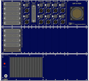 Active multichannel splitter system