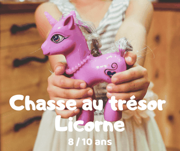 chasse au trésor Licorne à imprimer