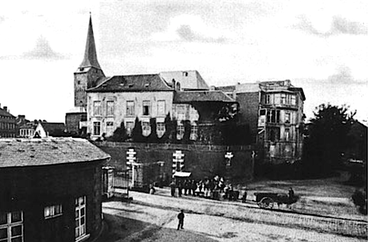 St. Adalbert nach Abriß des gotischen Tores