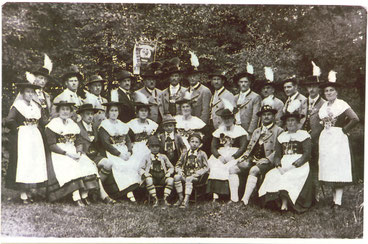 Erstes Foto der Schloßbergler 1928