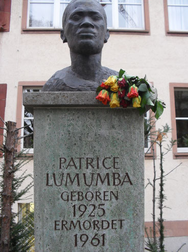 Lumumba-Denkmal in Leipzig. Foto: LIU, CC BY-SA 3.0 <https://creativecommons.org/licenses/by-sa/3.0>, via Wikimedia Commons