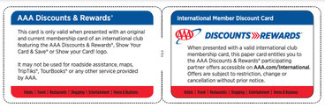ADAC USA AAA Discount Card