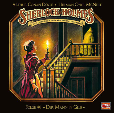 CD-Cover Sherlock Holmes Der Mann in Gelb