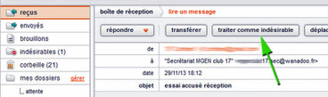 spam chez Orange