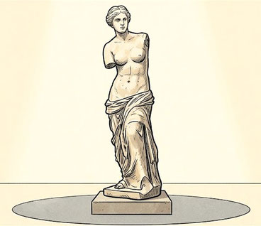 dictee-la-venus-de-milo-statue-cm2