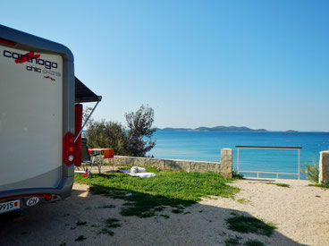 Stellplatz D 01 auf dem Autocamp Nordsee