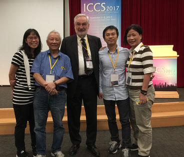 Picture of Prof. Dr. Ernst Poeppel and Prof. Ovid Tzeng, Honorary President of the ICCS and former Minister in Taiwan, leading cognitive scientist, and a good friend