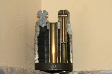 coupe didactique de grenade VB lebel  berthier 