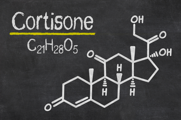 Cortison abgekürzte Hydrocortison steht unter seinem systematischen Namen Cortisol. Kortison ist ein Steroidhormon, das um 1935 als erster Wirkstoff in der Nebennierenrinde des Menschen gefunden wurde. Cortison ist die durch Oxidation inaktivierte Form