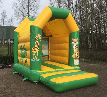 Kinder springen Safari Hüpfburg mieten Mönchengladbach