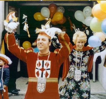 1977 Prinz Walter Mertens I. Prinzessin Ursula Mertens III.