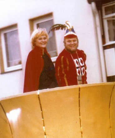 1977/1978 Prinz Heinz-Werner Stemann I. Prinzessin Eva Stemann I.