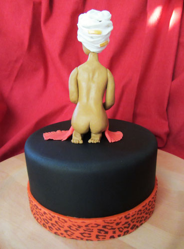 Rückansicht einer Torte! 😉