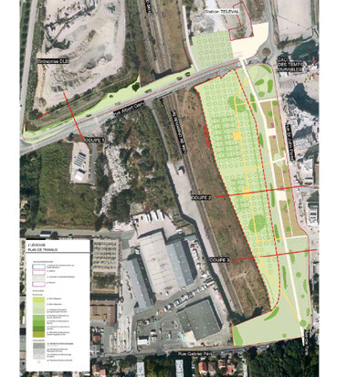 Tégéval, travaux prévus au quartier des temps durables, allée St John Perse