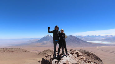 Wanderung auf den Cerro Toco, Chile Atacama