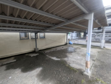 駐車場補修改修工事：工事後