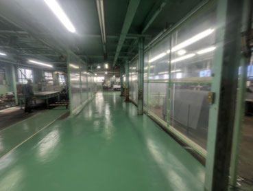 テント仕切り壁新設工事：工事後