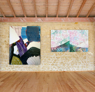 Les œuvres des deux artistes dialoguent parfaitement ensemble