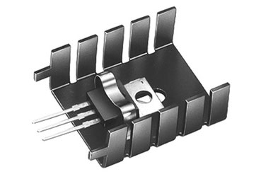 FK 222 THF SA TO-220用ヒートシンク（クリップマウント）