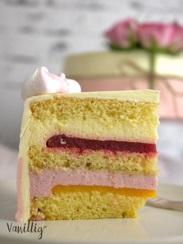 fruchtige Tortencreme ohne Butter
