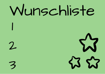 Wunschliste zum Glück