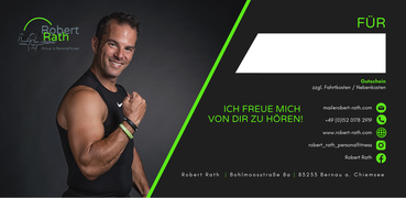 Geschenk Gutschein Robert Rath Training Sport Fitness Personal