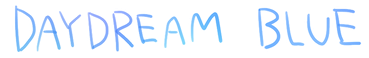 daydreamblue ページ！