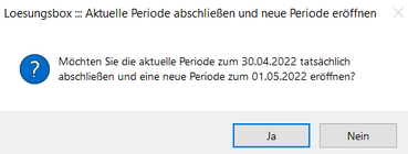 Kassenabschluss durchführen