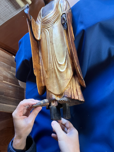 仏像の修復