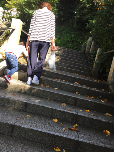 ママとなっちゃん(娘)に導かれるように鎌倉へ!!横浜・美容室 休日は