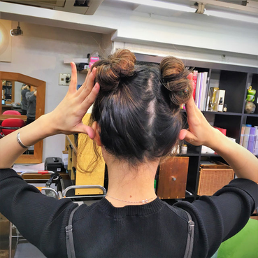 あなたの履いている靴下がヘアアレンジの役に立つ!!知ってる!?