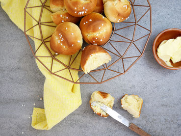 Breakfast Rolls - Briochebrötchen