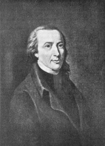 Zeichnung des Dichters Matthias Claudius