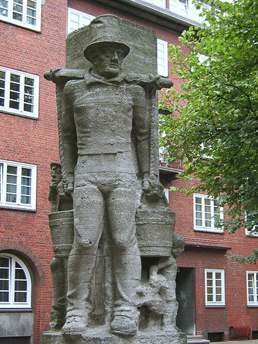 Hummelbrunnen in der Hamburger Neustadt