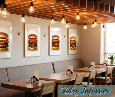 reparation banquette fast food lyon