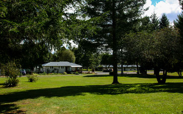 Looking down to the Murupara Motorcamp