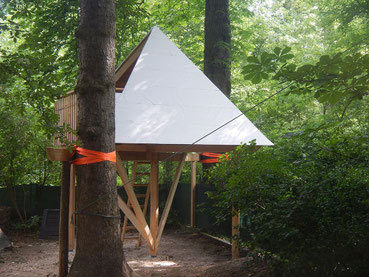 Baumhaus in der Au von Stockerau