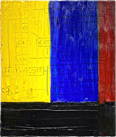 南 依岐「Composition of Blue, Red & Yellow 2」