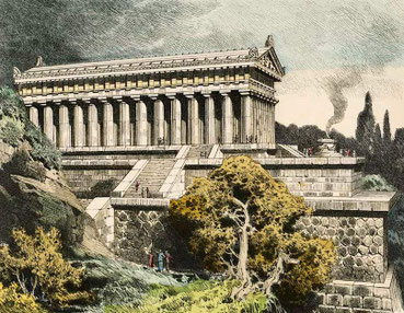 Le Temple d'Artémis Éphèse dictée cm2