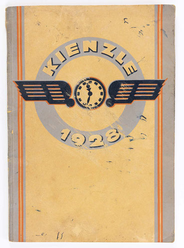 Kienzle, Uhrenfabrik in Schwenningen, Hauptkatalog aus dem Jahre 1928