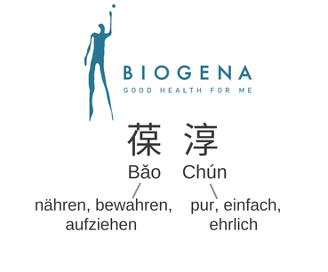 Der chinesische Name von Biogena