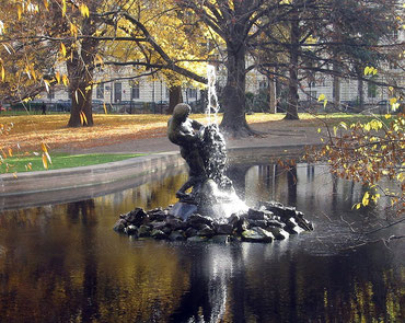 Herkulesbrunnen im Wiener Burggarten